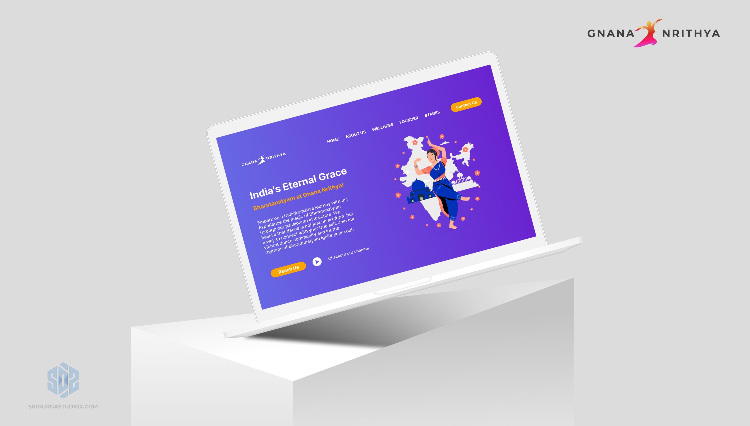 Gnananrithya Website Image 1
